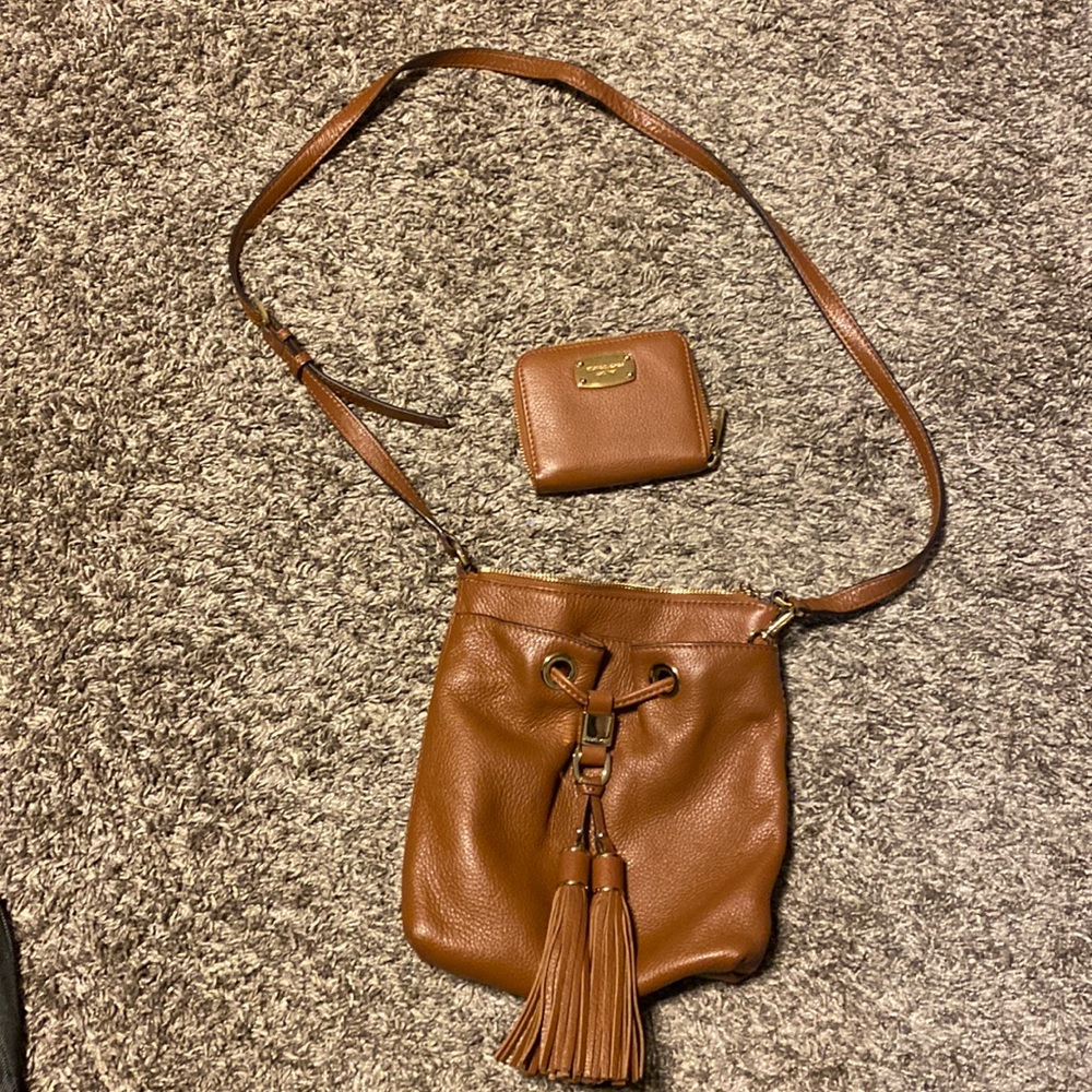 Michael Kors crossbody bag and wallet
